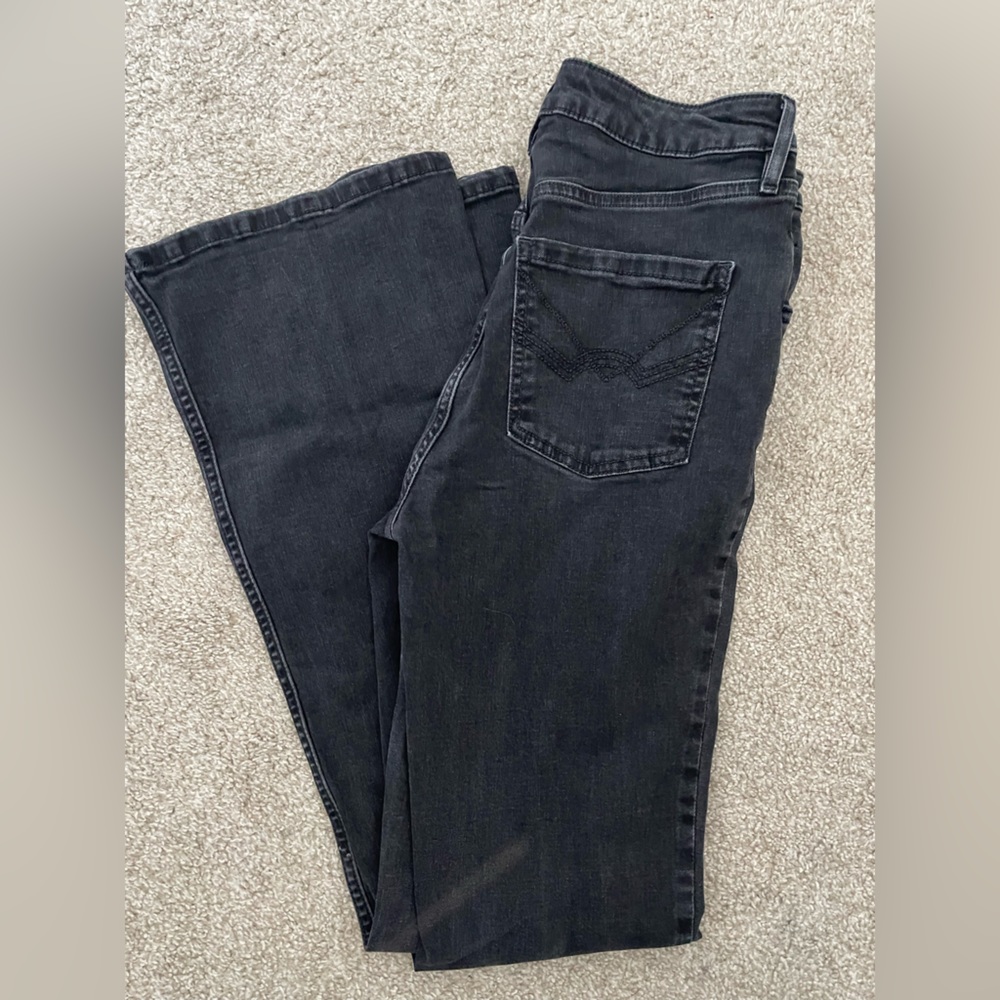 High waisted flare jeans